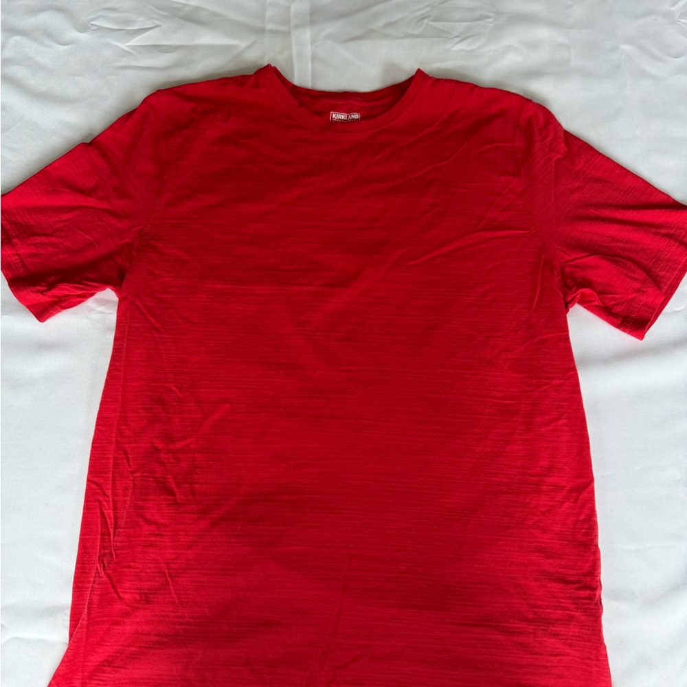 Kirkland Signature Vibrant Red Short Sleeve Tee